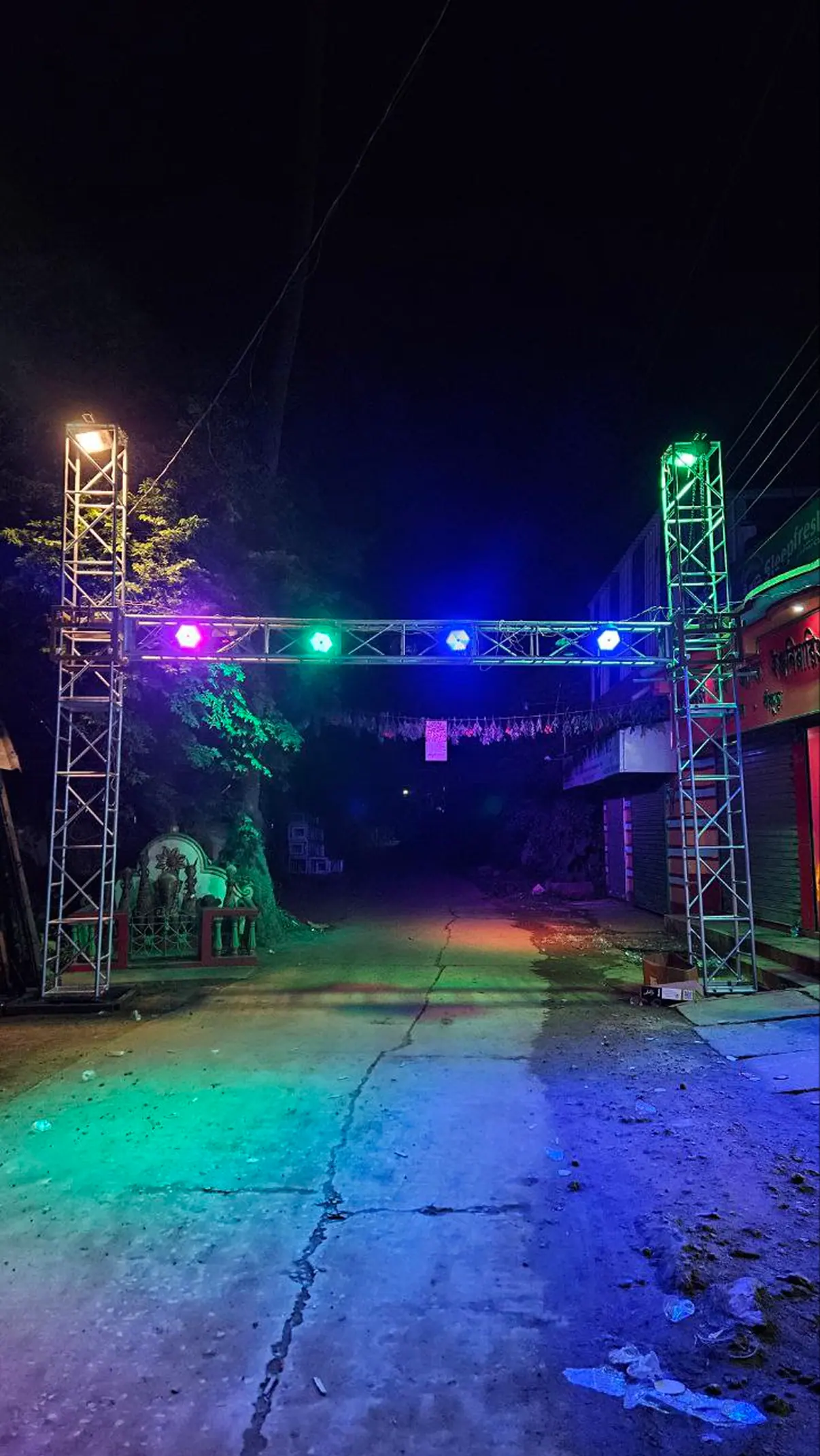 truss setup manufacturing image 2